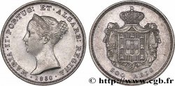PORTOGALLO 500 Réis Marie II 1850 