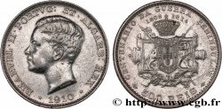 PORTUGAL 500 Réis Manuel II Bicentenaire de la guerre Péninsulaire 1910  TTB 