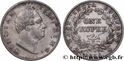 INDIA BRITÁNICA 1 Roupie (Rupee) East India Company William IV 1835 Calcutta