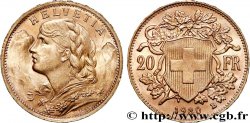 OR D INVESTISSEMENT 20 Francs  Vreneli  1930 Berne