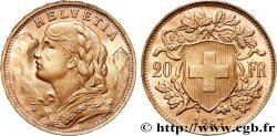OR, PALLADIUM ET PLATINE INVESTISSEMENT 20 Francs or &nbsp;Vreneli&nbsp; 1947 Berne