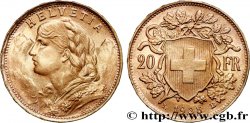 GOLD-, PALLADIUM- UND PLATIN-INVESTITIONEN 20 Francs &nbsp;Vreneli&nbsp;  1935 Berne