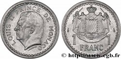MONACO 1 Franc Louis II (1943) Paris