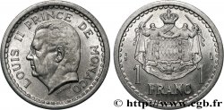 MONACO 1 Franc Louis II (1943) Paris