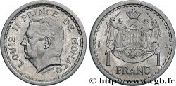 MONACO 1 Franc Louis II (1943) Paris
