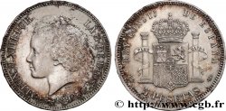 SPAIN 5 Pesetas Alphonse XIII 2e type 1892 Madrid XF 