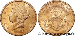 OR, PALLADIUM ET PLATINE INVESTISSEMENT 20 Dollars  Liberty  1902 San Francisco