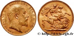 INVESTMENT GOLD 1 Souverain Edouard VII 1909 Londres