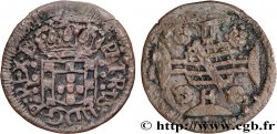 BRÉSIL - PIERRE II DU PORTUGAL 20 Réis (1695-1698) Bahia TB+ 