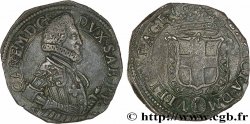 SAVOY - DUCHY OF SAVOY - CHARLES-EMMANUEL I Florin (fiorino), 3e type 1629 Turin XF 
