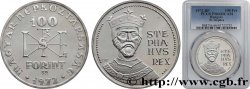 HONGRIE 100 Forint Proof St Stephan 1972 
