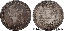 SAVOY - DUCHY OF SAVOY - CHARLES-EMMANUEL III Quart d’écu (quarto di scudo) 1757 Turin