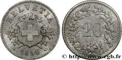 SVIZZERA  20 Centimes (Rappen) 1850 Strasbourg - BB