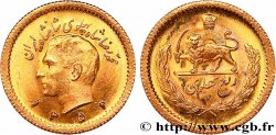 IRAN 1/4 Pahlavi or Mohammad Riza Pahlavi SH1352 (1973) Téhéran SUP 