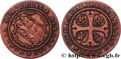 SCHWEIZ - KANTON BERN 1/2 Batzen (5 Rappen) 1824 Berne