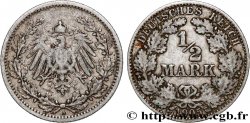 GERMANIA 1/2 Mark Empire aigle impérial 1905 Berlin