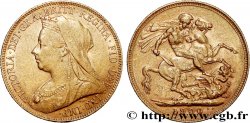 GOLD, PALLADIUM & PLATINUM INVESTMENT 1 Souverain Australie Victoria type “Old Head” 1900 Perth