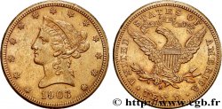INVESTMENT GOLD 10 Dollars or  Liberty  1903 San Francisco