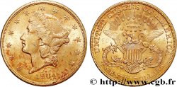 INVESTMENT GOLD 20 Dollars  Liberty  1904 Philadelphie