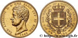 ITALY - KINGDOM OF SARDINIA - CHARLES-ALBERT 100 Lire 1840 Gênes