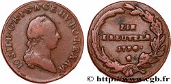 AUSTRIA 1 Kreutzer Joseph II d’Autriche 1790 Schmöllnitz