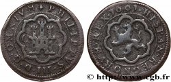 ESPAGNE - ROYAUME D&nbsp;ESPAGNE - PHILIPPE III 8 Maravedis 1601 Ségovie