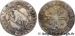 SUISSE - CANTON DE BERNE 1/2 Batzen ours 1755 