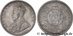 BRITISCH-INDIEN 1 Rupee (Roupie) Georges V 1912 Calcutta