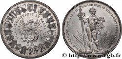 SUIZA 5 Francs, monnaie de Tir, Bâle 1879 