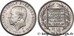 SUÈDE 5 Kronor Gustave VI - centenaire de la réforme constitutionnelle 1966 