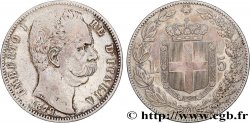 ITALIE - ROYAUME D&nbsp;ITALIE - HUMBERT Ier 5 Lire 1879 Rome