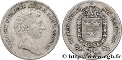 SWEDEN 1/8 Riksdaler Charles XIV 1832 