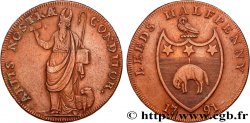 ROYAUME-UNI (TOKENS) 1/2 Penny Leeds (Yorkshire)  1791 