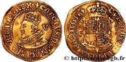 ENGLAND - KINGDOM OF ENGLAND - CHARLES I  Couronne de 5 Shillings n.d. Londres