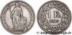 SCHWEIZ 1 Franc Helvetia 1943 Berne - B