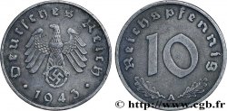 ALEMANIA 10 Reichspfennig 1943 Berlin MBC+ 