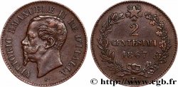 ITALIE 2 Centesimi Victor Emmanuel II 1867 Turin