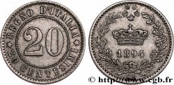 ITALY 20 Centesimi 1894 Rome