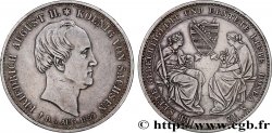 GERMANIA - SASSONIA 1 Thaler Frédéric-Auguste II 1854 Dresde