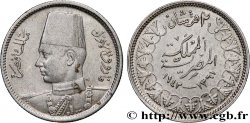 ÄGYPTEN 2 Piastres Roi Farouk an AH1361 1942 