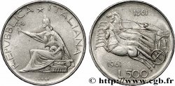 ITALIE 500 Lire Centenaire de l’Unité Italienne 1961 Rome