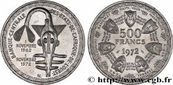 ÉTATS DE L&nbsp;AFRIQUE DE L&nbsp;OUEST (BCEAO) 500 Francs BCEAO 1972 Paris