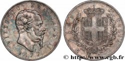ITALIE 5 Lire Victor Emmanuel II 1877 Rome