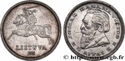 LITUANIE 5 Litai chevalier Vitis / Dr Jonas Basanavicius 1936  TTB+/SUP 
