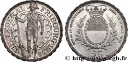SUISSE 5 Francs, monnaie de Tir, Fribourg 1934 Le Locle