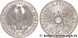 ALLEMAGNE 10 Mark aigle héraldique / 40e anniversaire de la fondation de la République Fédérale Allemande 1989 Karlsruhe
