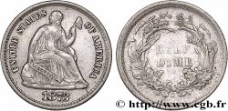 UNITED STATES OF AMERICA 1/2 Dime Liberté assise 1873 San Francisco