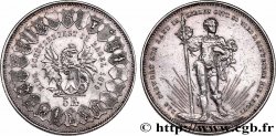 SUISSE 5 Francs, monnaie de Tir, Bâle 1879 