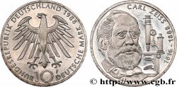 GERMANY 10 Mark Proof Carl Zeiss 1988 Stuttgart