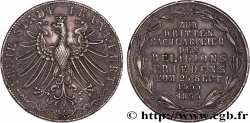 ALLEMAGNE - VILLE LIBRE DE FRANCFORT 2 Gulden tricentenaire de la paix religieuse 1855 Francfort